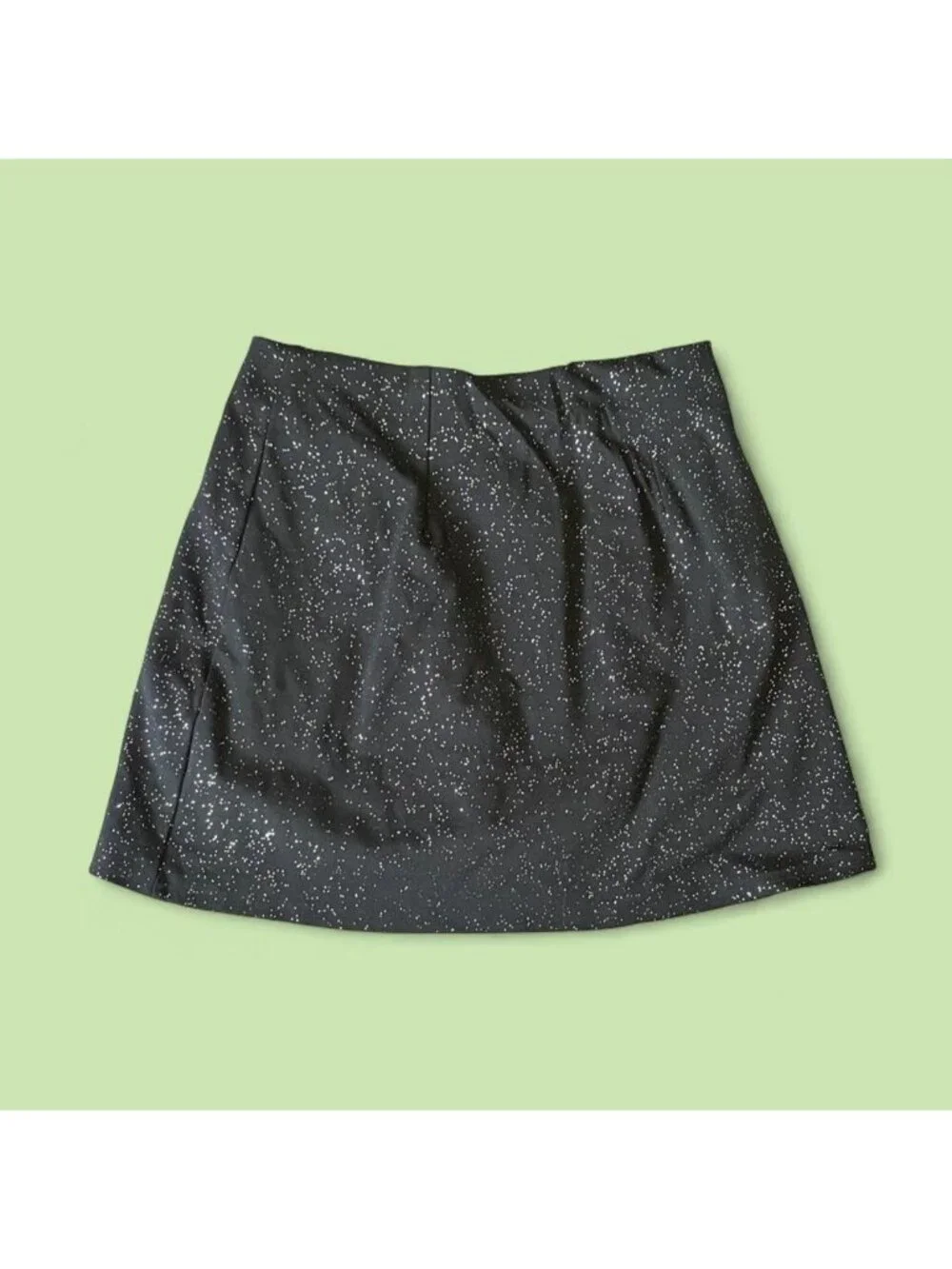 American Eagle sparkly black mini skort